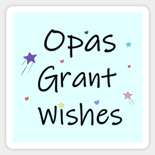 Opas Grant Wishes Sticker